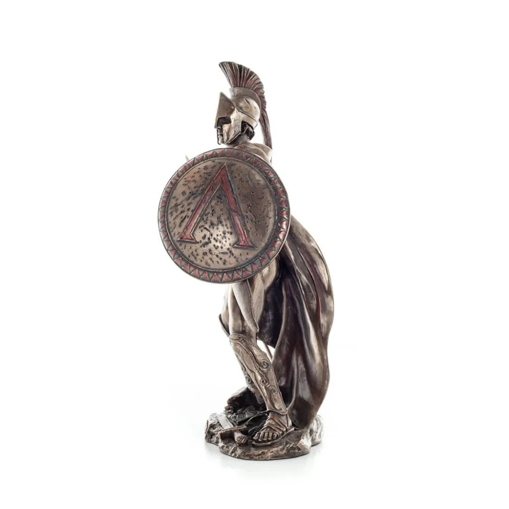 Veronese Design Λεωνίδας Μπρούτζινο Άγαλμα 27x10.5x19 cm - Image 2