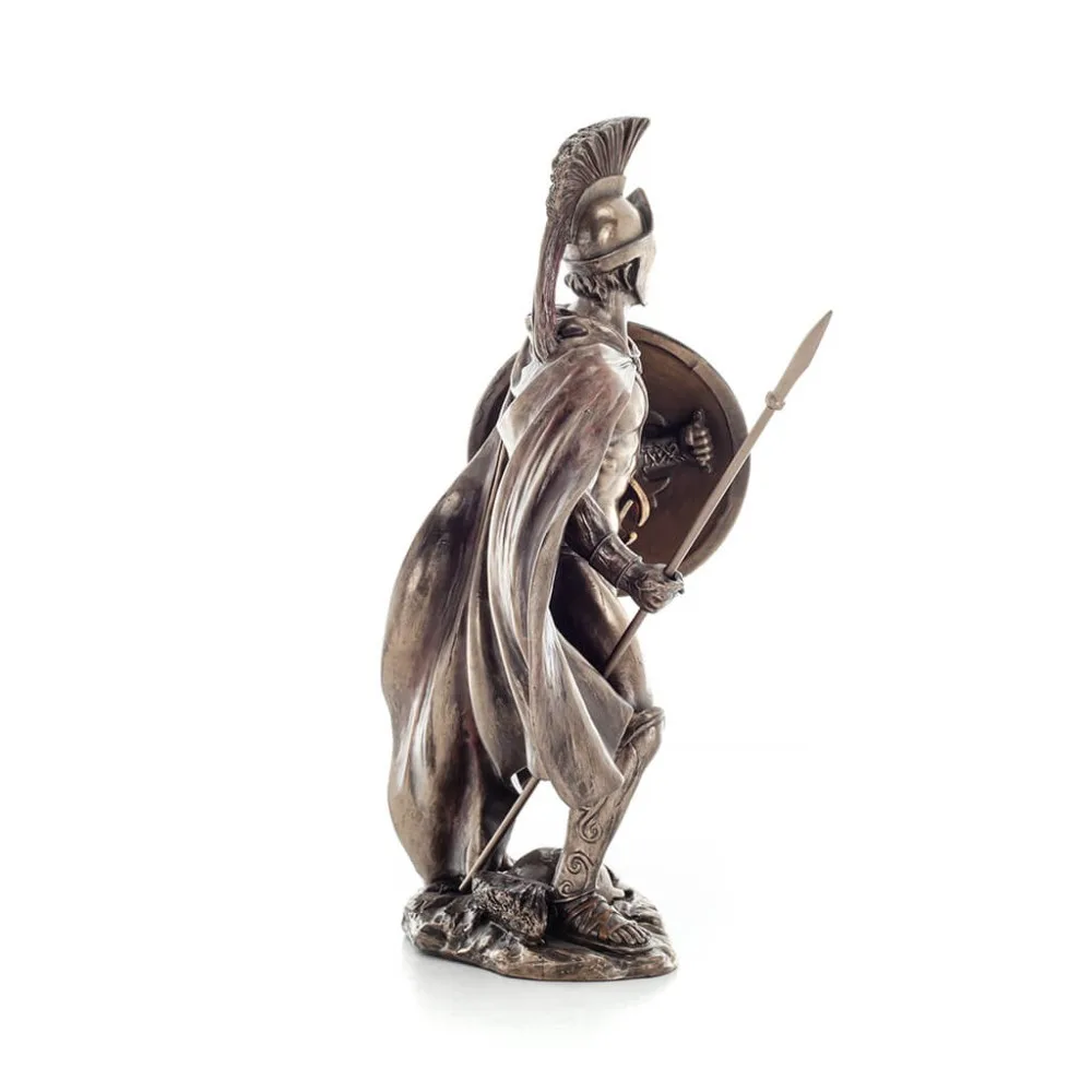 Veronese Design Λεωνίδας Μπρούτζινο Άγαλμα 27x10.5x19 cm - Image 4