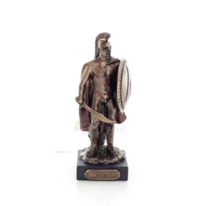 Veronese Design Λεωνίδας Μπρούτζινο Άγαλμα με Σπαθί 12 cm
